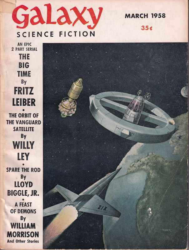 Galaxy Science Fiction March 1958. 200 kr.